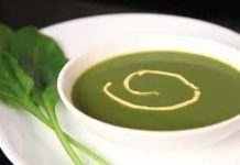 ಪಾಲಕ್ ಸೂಪ್ -ಶ್ರೀಮತಿ ವೀಣಾ ರಾಮಕೃಷ್ಣ ದೇವಧರ