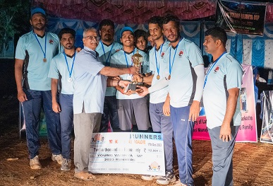 Runner-up Team (Sai Cricketers Keni)